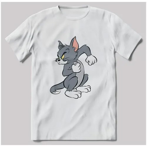 Футболка с принтом Tom and jerry- 46