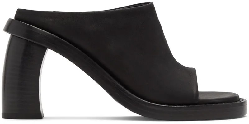 Черные босоножки на каблуке Clara Ann Demeulemeester