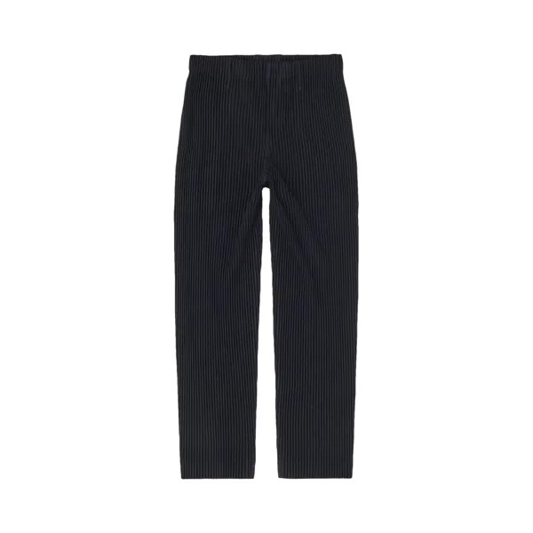 Базовые брюки Homme Plissé Issey Miyake, цвет черный