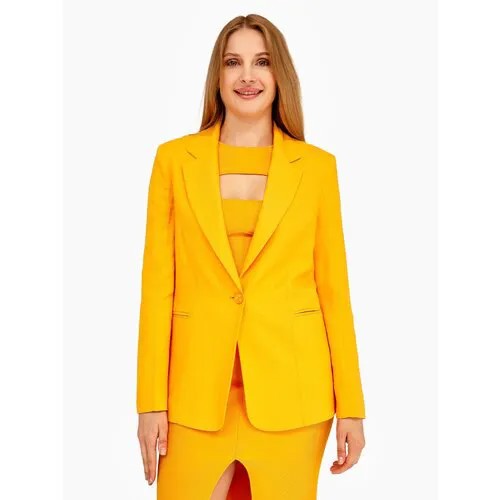 Пиджак PATRIZIA PEPE, размер 40, желтый
