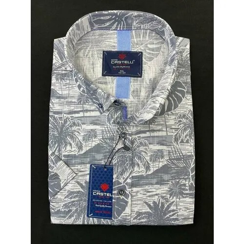 Рубашка Castelli, размер 2XL(62), мультиколор