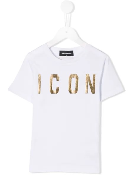 Dsquared2 Kids футболка с принтом Icon