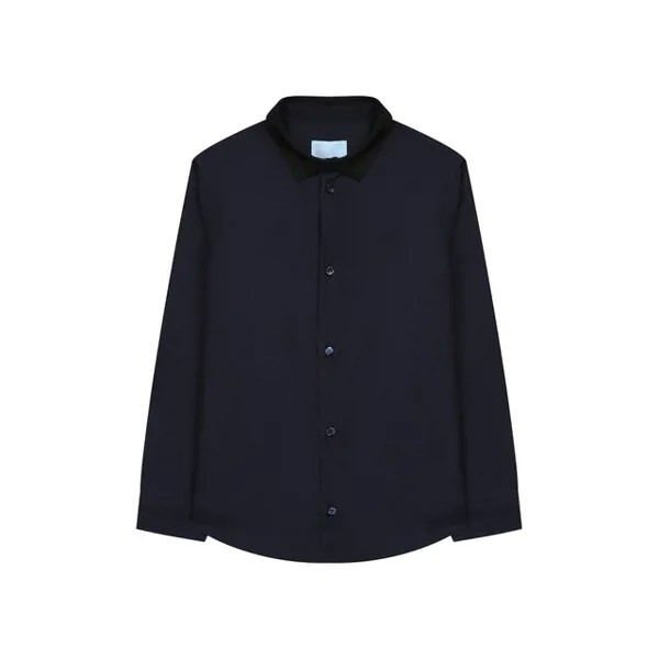 Хлопковая рубашка Lanvin