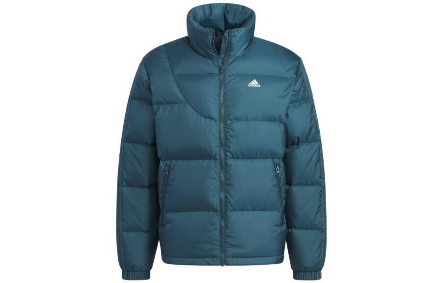 Пуховик унисекс синий Adidas, синий