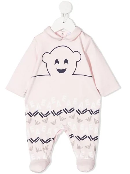 Emporio Armani Kids пижама с логотипом