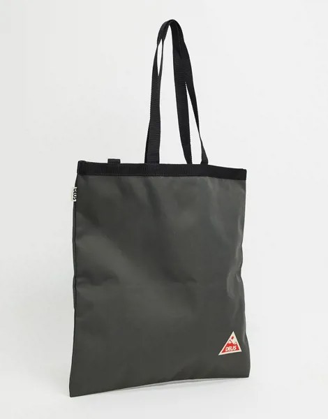 Серая складная сумка-тоут с логотипом Deus Ex Machina-Серый