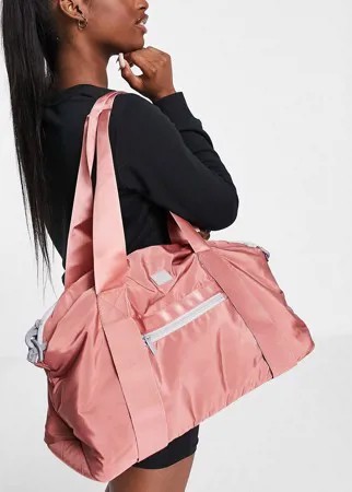 Розовая спортивная сумка дафл среднего размера New Balance Active-Розовый цвет