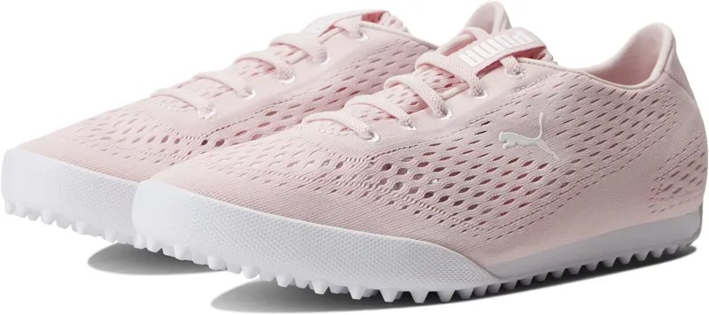 Кроссовки Monolite Fusion Slip-On Golf Shoes PUMA, цвет Chalk Pink/Puma White