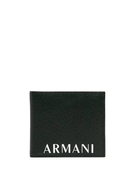 Armani Exchange кошелек с логотипом