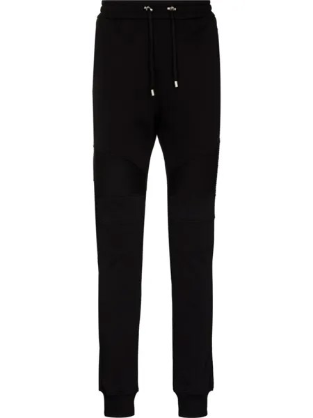 Balmain спортивные брюки с логотипом, черный