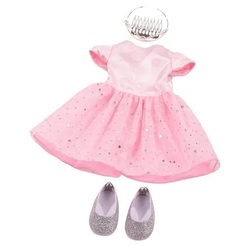 Gotz Платье с аксессуарами для кукол 46 - 50 см 3402677 розовый/серебристый