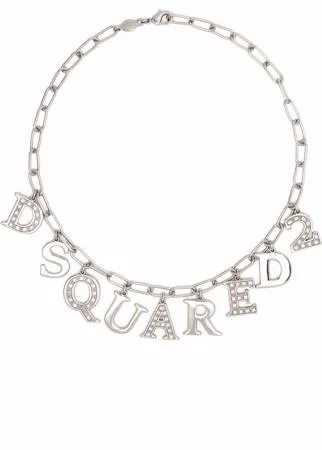 Dsquared2 цепочный браслет с подвесками