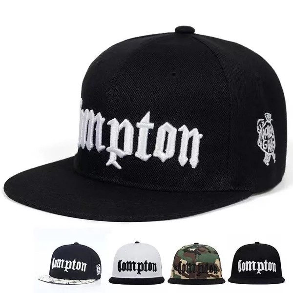 Compton Youth Street Dance Flat Cap вдоль Men Tide Street Dance Hip Hop Hat Женская бейсбольная шляпа