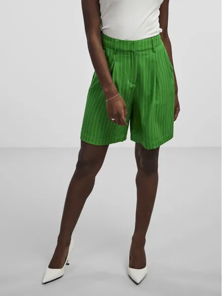 Тканевые шорты стандартного кроя Yas, зеленый