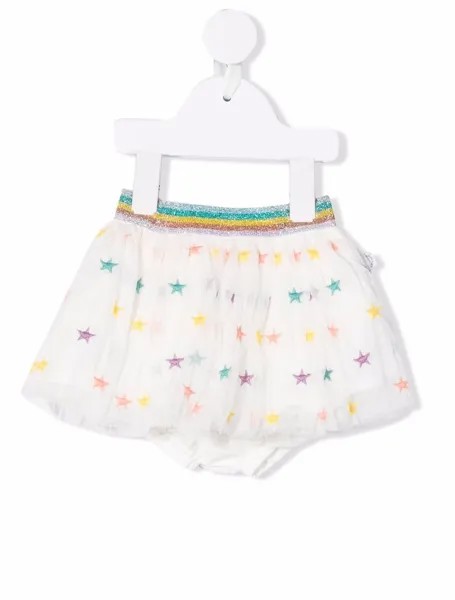 Stella McCartney Kids юбка с вышивкой