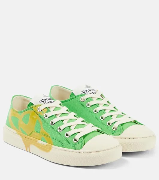 Кроссовки Plimsoll 2.0 Vivienne Westwood, зеленый