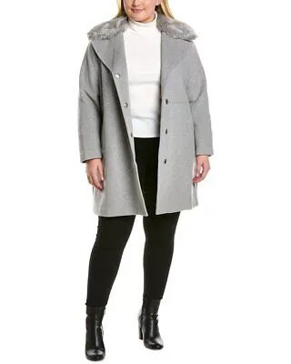 Женское шерстяное пальто Kenneth Cole New York