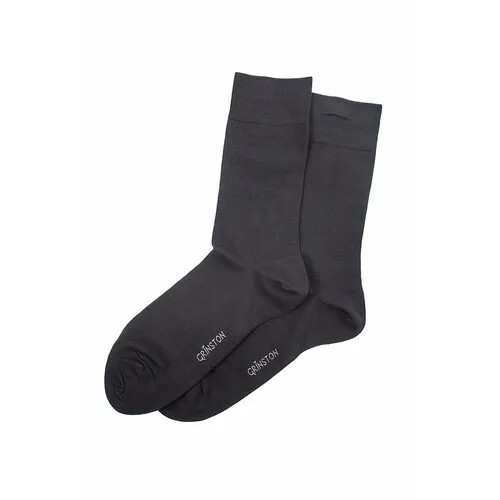 Мужские носки Grinston, 1 пара, размер 39, черный