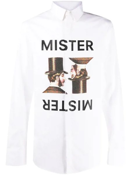 Viktor & Rolf рубашка Mister Mister с графичным принтом