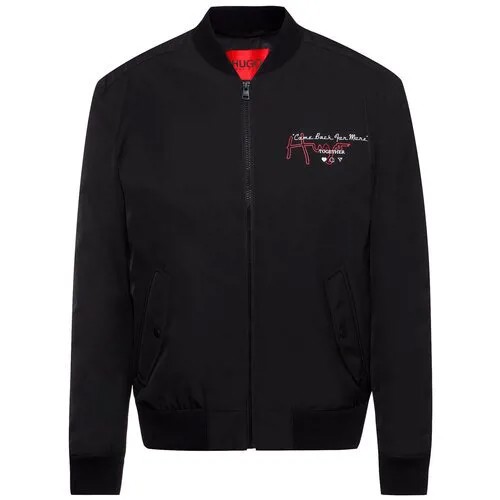 Куртка HUGO Мужская, Borison2141 10232986 01, 50457370, Black, XL, код цвета: 001