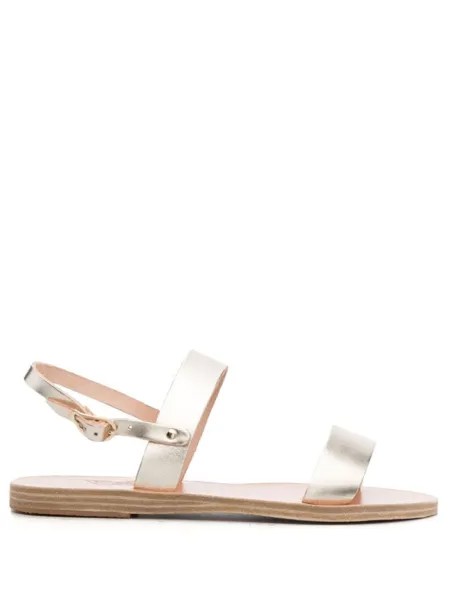 Ancient Greek Sandals сандалии с ремешком на пятке, золотистый