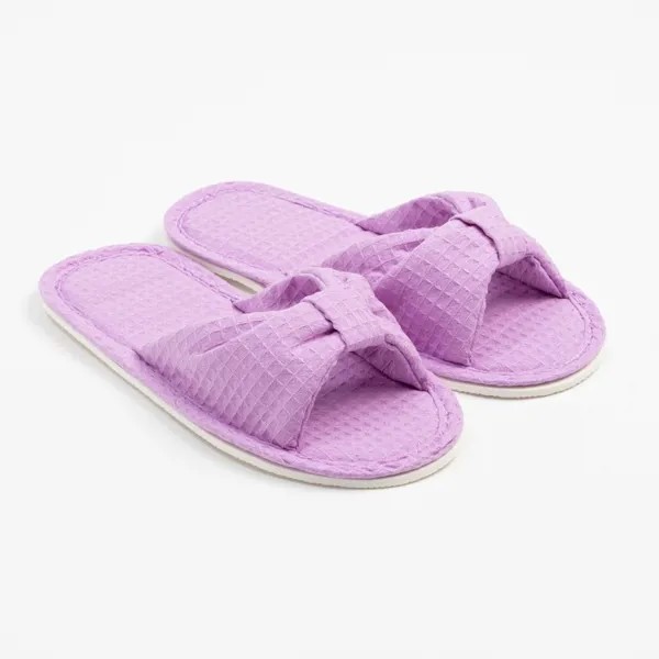 Тапочки женские Tap Moda 7888486 сиреневые 39 RU