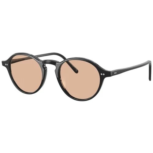 Солнцезащитные очки Oliver Peoples, коричневый, черный