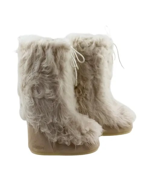 Зимние ботинки Icon Yeti из искусственного меха Moon Boot, бежевый