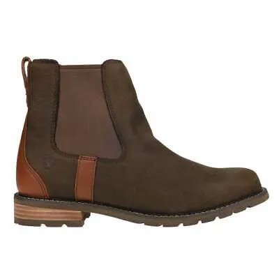 Женские коричневые повседневные ботинки Ariat Wexford H20 Round Toe Chelsea 10018520