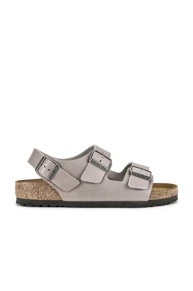 Шлепанцы Birkenstock Milano, цвет Vintage Stone Coin