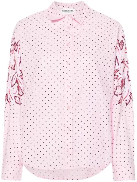 Essentiel Antwerp рубашка в горох, розовый