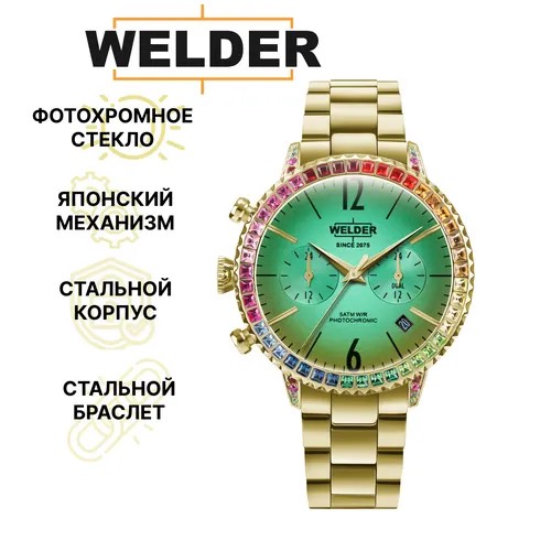 Наручные часы Welder WWRC2075BGL, желтый