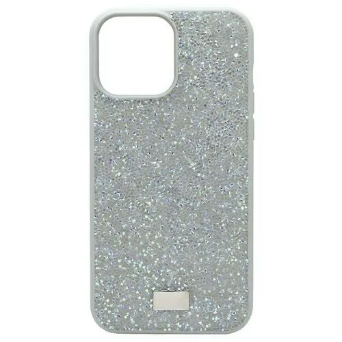 Чехол со стразами Сваровски SWAROVSKI на iPhone 13 Pro Белый