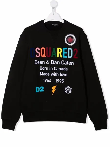 Dsquared2 Kids толстовка с логотипом