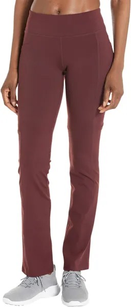 Брюки SKECHERS GO WALK Pants Tall Length, бордовый