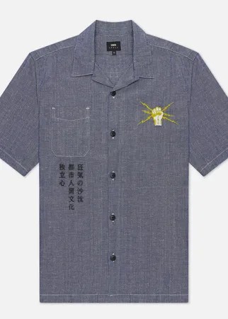 Мужская рубашка Edwin Autonomous, цвет синий, размер XL