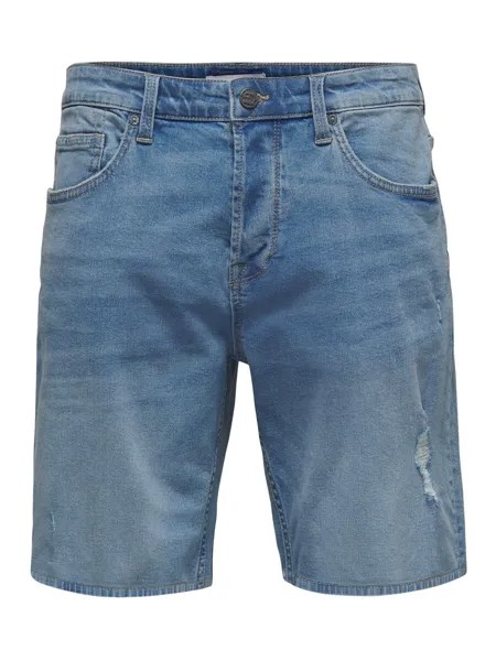 Повседневные джинсы Only & Sons AVI, синий джинсовый