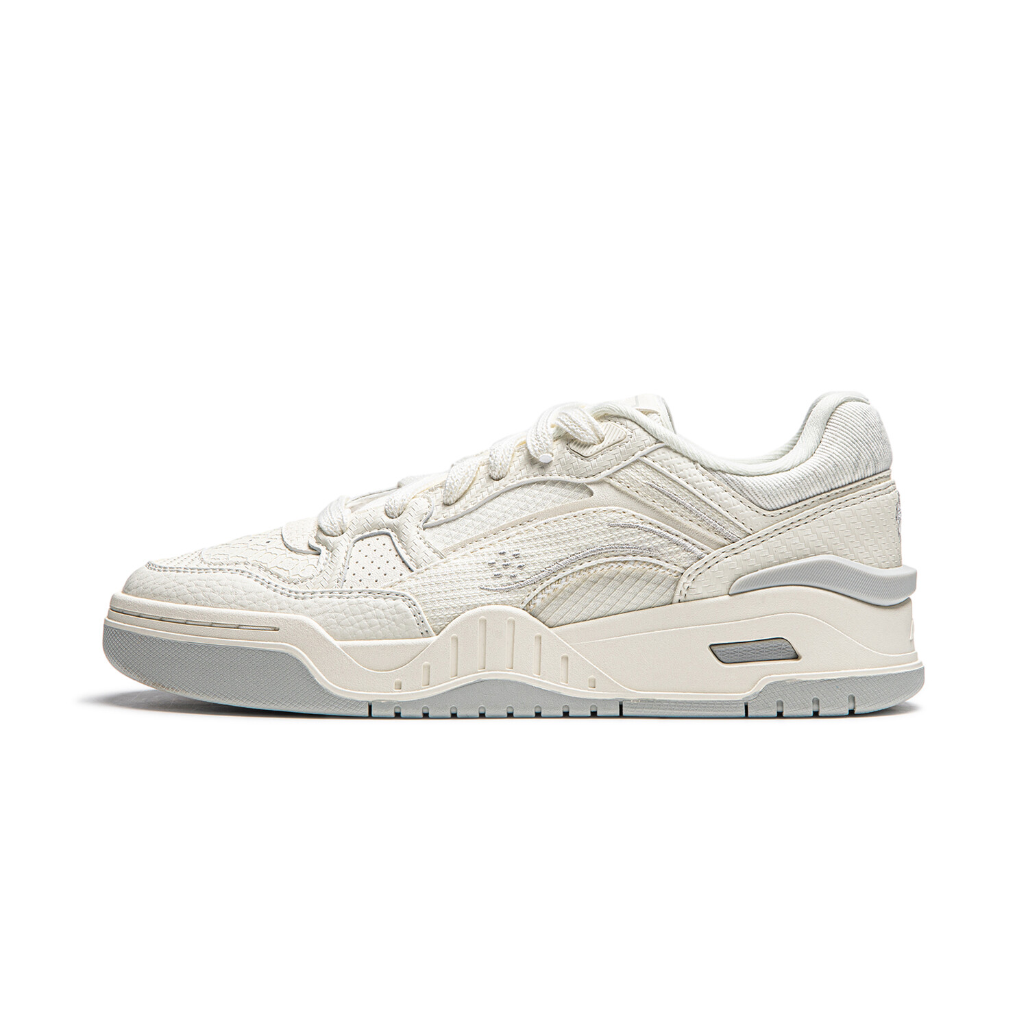 Кроссовки LINING Moon White 2.0 Skateboarding Shoes Women's Low-top Off White, цвет Off White