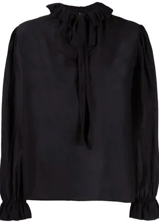 ETRO блузка с оборками на воротнике