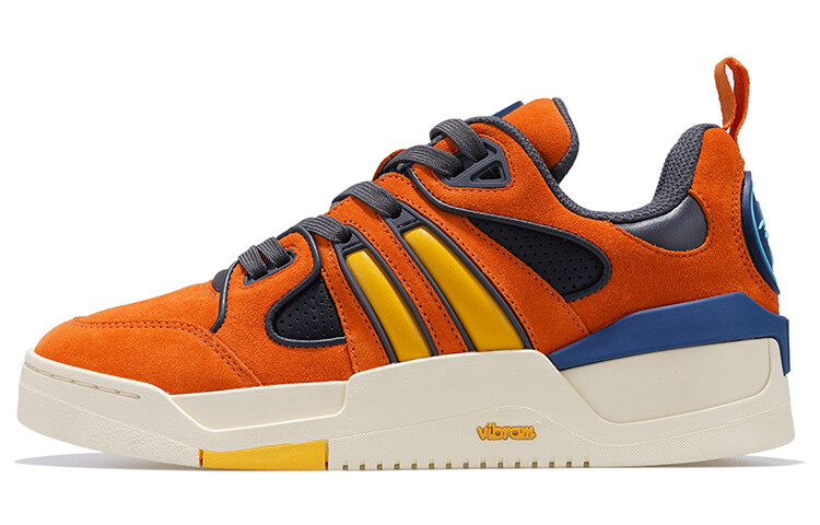 Кроссовки palladium Pallaslam Skateboarding Shoes Men Low-top Orange/Blue/White, оранжевый/синий/белый