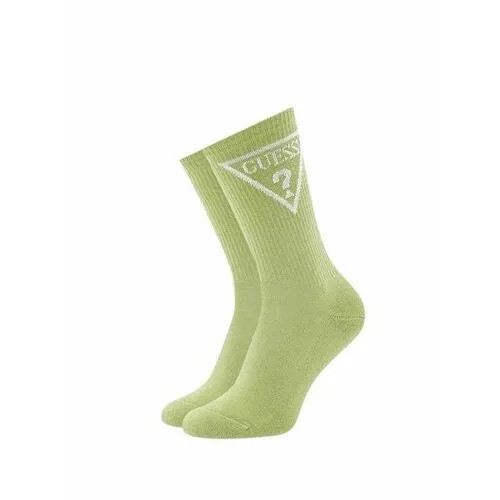 Носки GUESS, размер ONE SIZE, зеленый