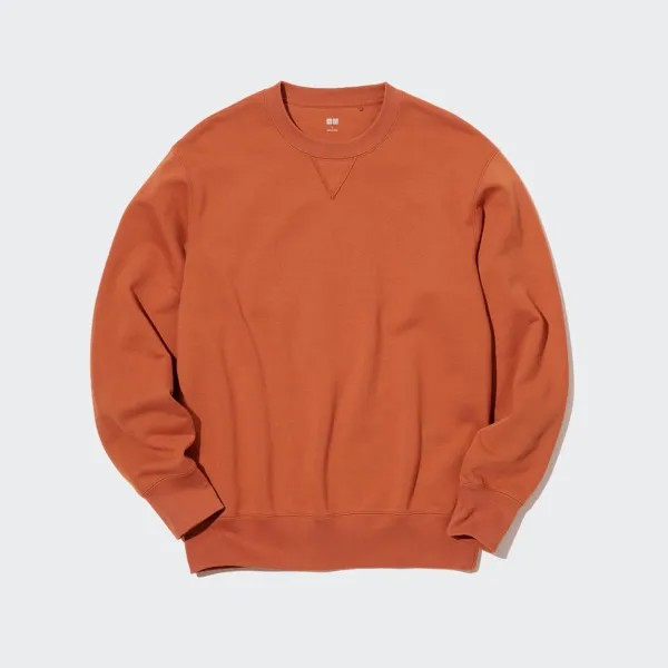 Лонгслив мужской UNIQLO 450185COL26 оранжевый XS (доставка из-за рубежа)