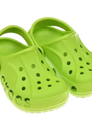 Зеленые классические сланцы Crocs детские