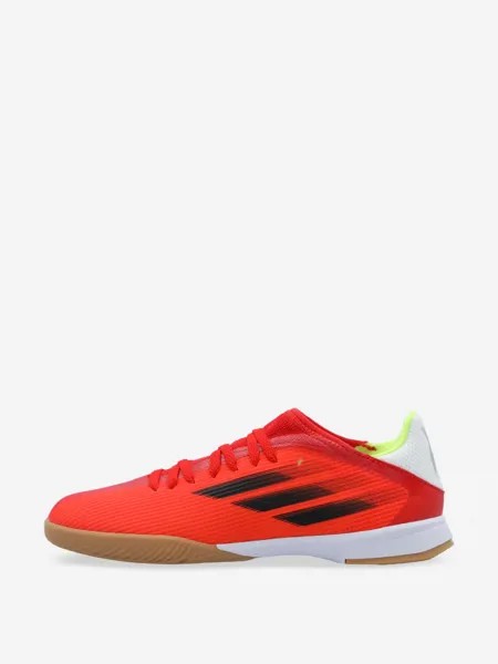 Бутсы для мальчиков adidas X Speedflow.3 IN J, Красный