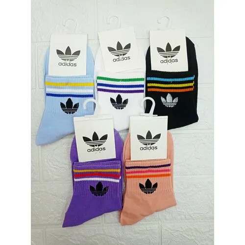 Носки adidas Originals, размер 36;37;38;39;40;41;, мультиколор