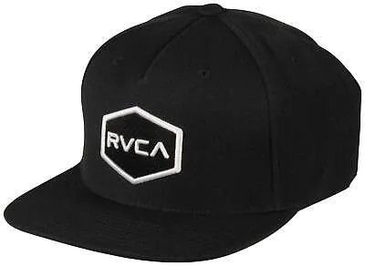 Кепка Snapback RVCA Commonwealth — черный/белый — новинка