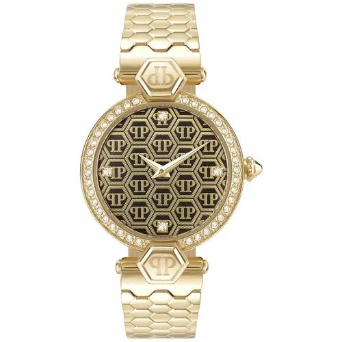 Наручные часы PHILIPP PLEIN Часы мужские Philipp Plein PWEAA0721, золотой