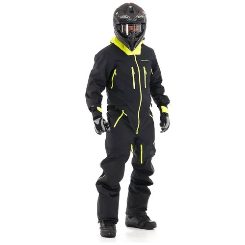 Комбинезон Dragonfly SuperLight 3L, размер S, желтый, черный