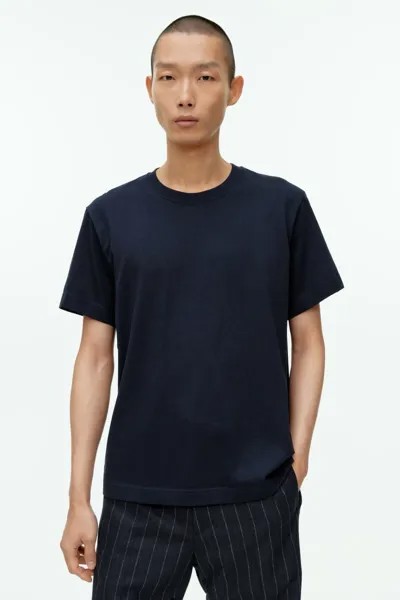 Тяжелая футболка H&M, синий