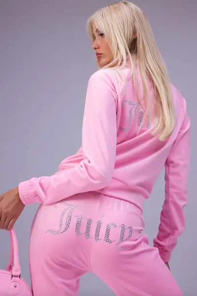 Олимпийка женская Juicy Couture JCAPW044/302 розовая 44 RU